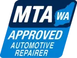 MTA Approved Automotive Repairer logo at Calmack Panel and Paint Mandurah