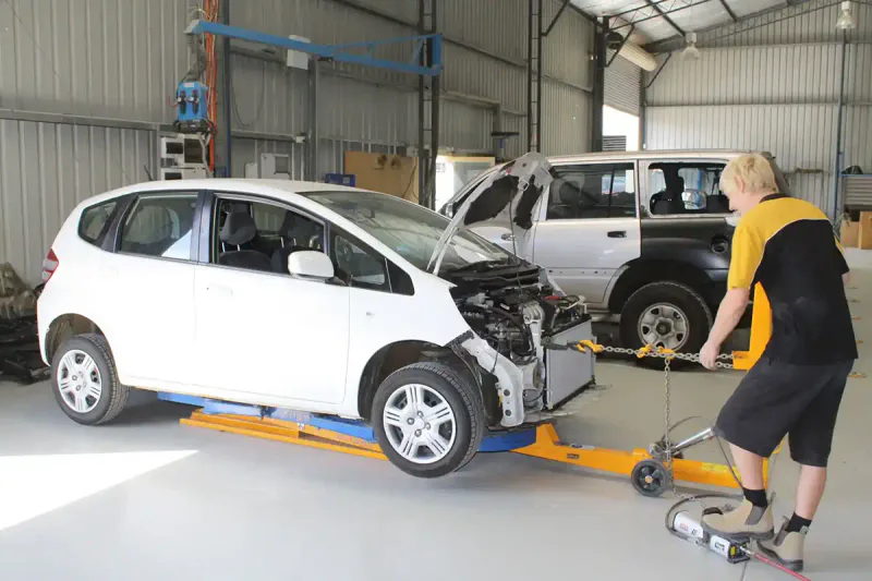 Structural Damage on a Car